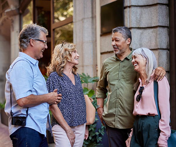 A group of senior citizens