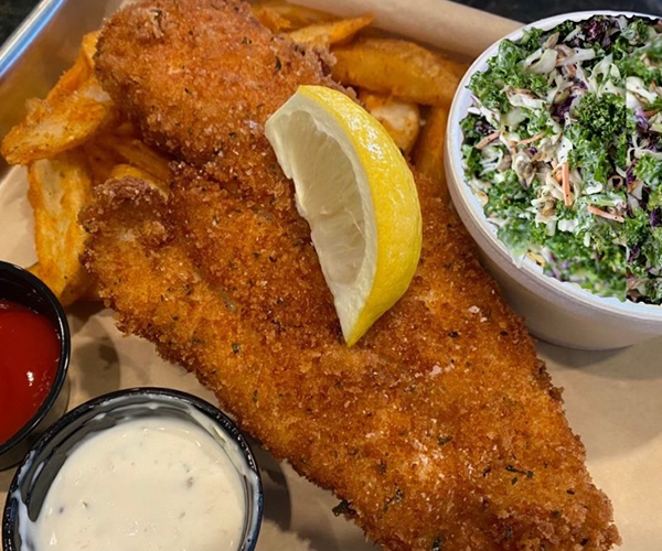 A sample of one of the offerings at The Rustic Grill