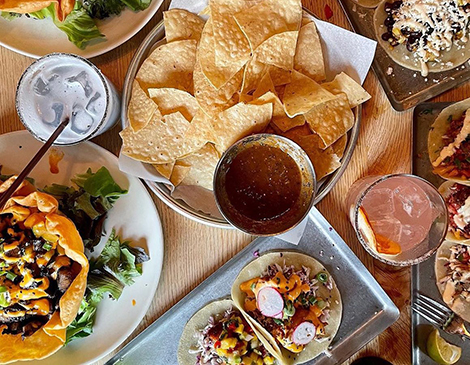 A sampling of dishes at Avo Modern Mexican A sampling of dishes at Avo Modern Mexican