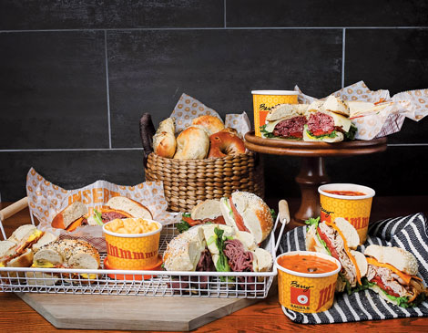 barry-bagels-article An assortment of food from Barry Bagel