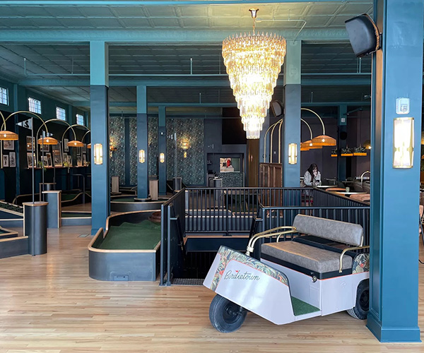Birdietown Mini Golf + Lounge set to open Saturday, January 4 in Lakewood. Birdietown Mini Golf + Lounge set to open Saturday, January 4 in Lakewood.