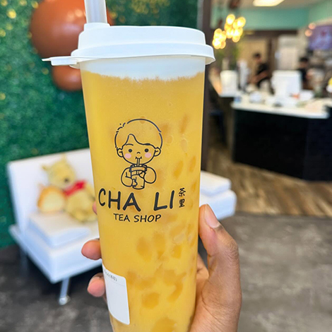 Boba from Cha Li Tea Shop