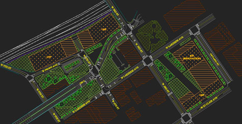 Cleveland Courthouse Plan View