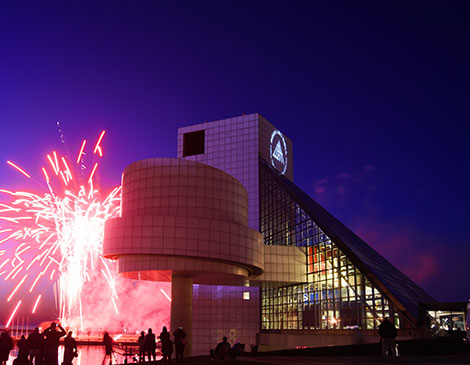 Cleveland Rock and Roll Hall of Fame Museum Concerts History Design What does Why is like that