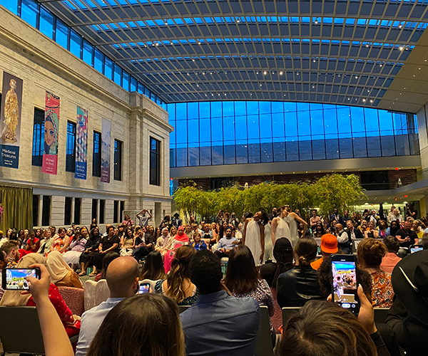 Fashion Talks Runway Show at Cleveland Museum of Art
