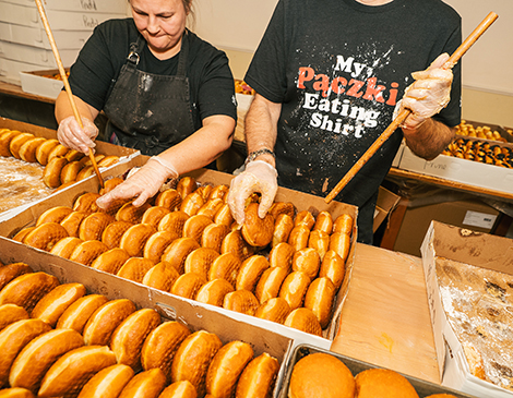 Paczki Day Takes Over Rudy's Strudel and Bakery