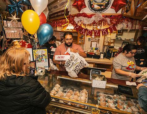 Paczki Day Takes Over Rudy's Strudel and Bakery