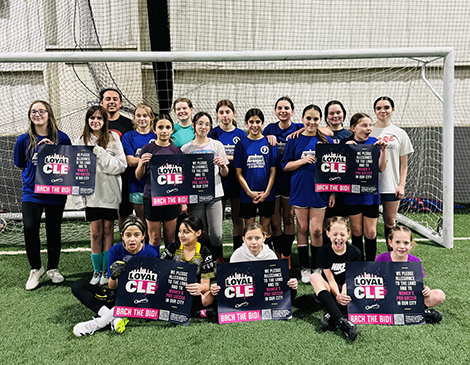 Supporters of bringing the NWSL to Cleveland