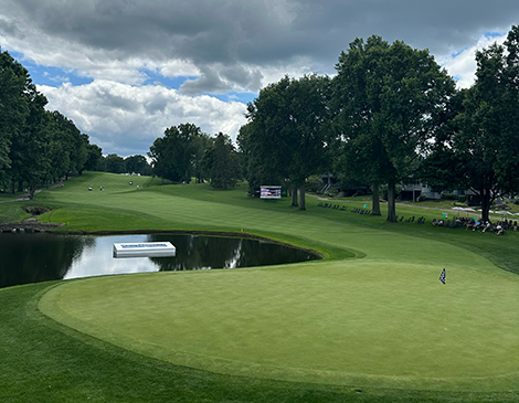 The 16th hole at Firestone Country Club The 16th hole at Firestone Country Club