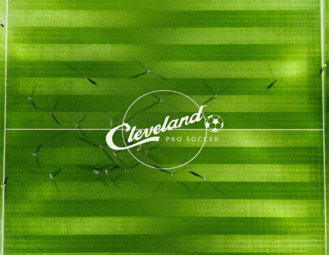 The Cleveland Pro Soccer Logo