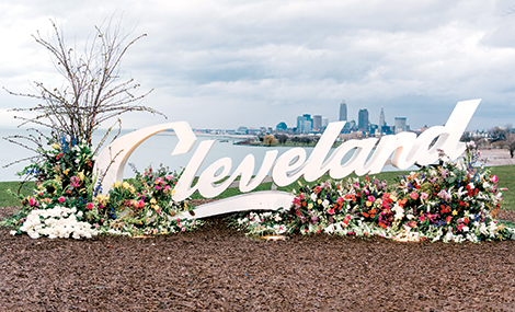 The Cleveland Sign at Edgewater