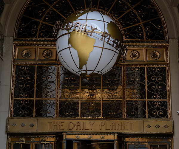 The Daily Planet in the upcoming "Superman" film