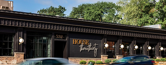 The exterior of House Three Thirty The exterior of House Three Thirty