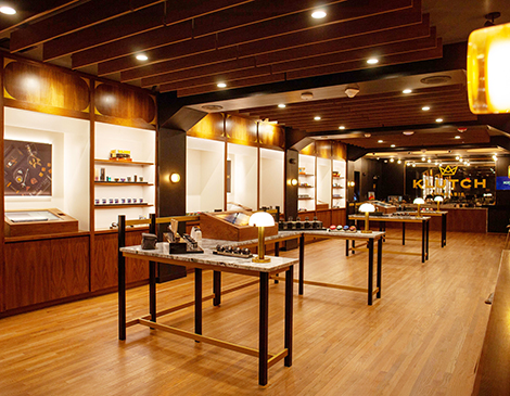The interior at Klutch Cannabis