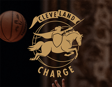 The new logo for the Cleveland Charge The new logo for the Cleveland Charge