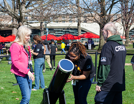 Total Eclipse at Wade Oval, Sydney Kay