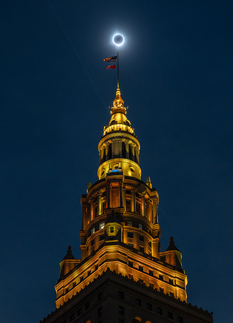 Total Solar Eclipse from Public Square, Matt Shiffler