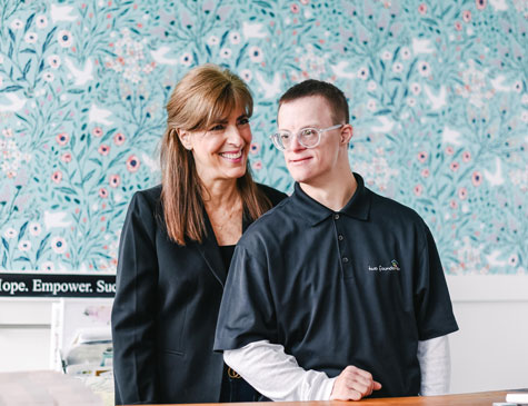 Two and Company, Cafe Chagrin Falls Two and Company offers job training to those with disabilities in Chagrin Falls