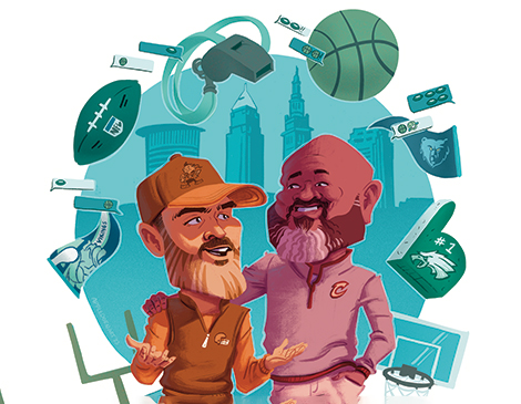 William Appledorn / Cleveland Magazine / Kevin Stefanski / J.B. Bickerstaff
