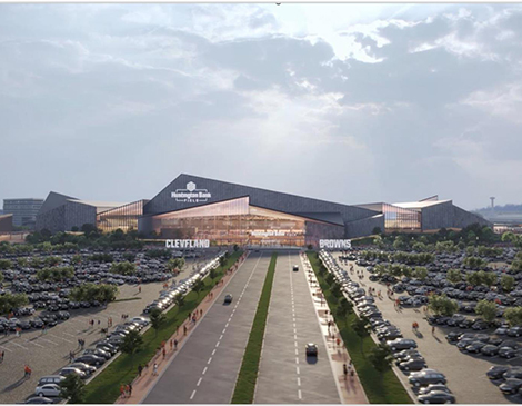 Cleveland Browns Brook Park Stadium Haslam Proposal Cleveland Browns Brook Park Stadium Haslam Proposal