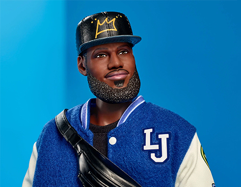 LeBron James Barbie Ken LeBron James Barbie Ken