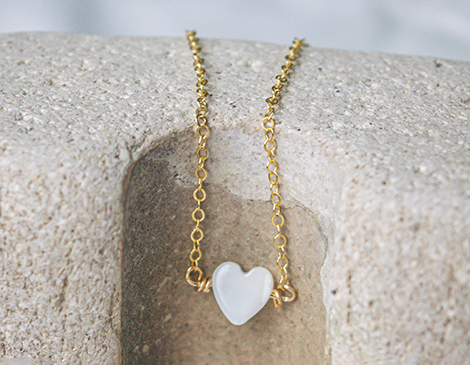 Necklace of Love, Courtesy Into the Pines Jewelry