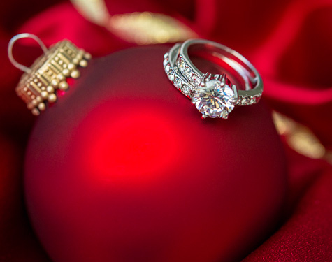 Christmas Wedding Ring Christmas Wedding Ring