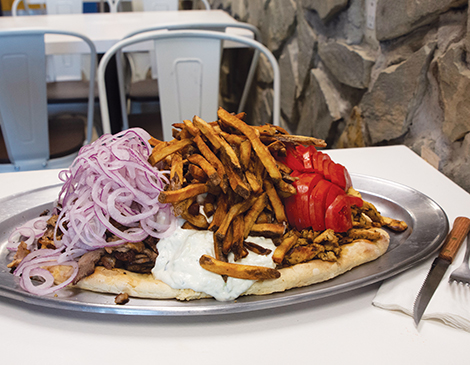 Greek Village Grille's Mount Olympus Greek Village Grille's Mount Olympus