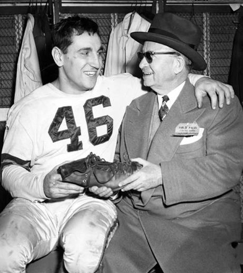 Lou Groza and Arthur 