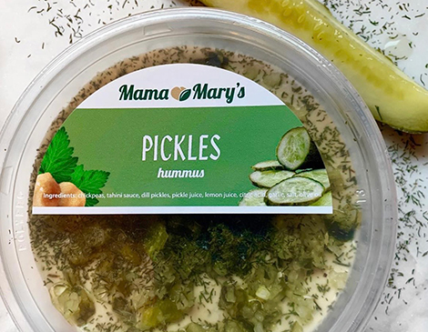 Mama Mary's Pickles Hummus
