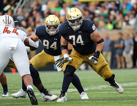 Notre Dame OT Liam Eichenberg
