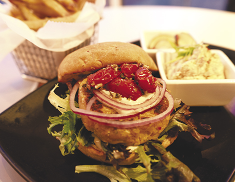 Planted's Krabby Patty Burger Planted's Krabby Patty Burger