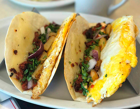 Southside Diner's Breakfast Tacos Southside Diner's Breakfast Tacos
