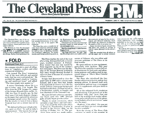The Cleveland Press The Cleveland Press