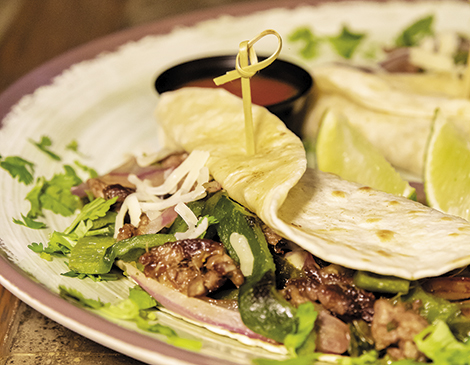 El Taco Macho's Poblano Taco El Taco Macho's Poblano Taco