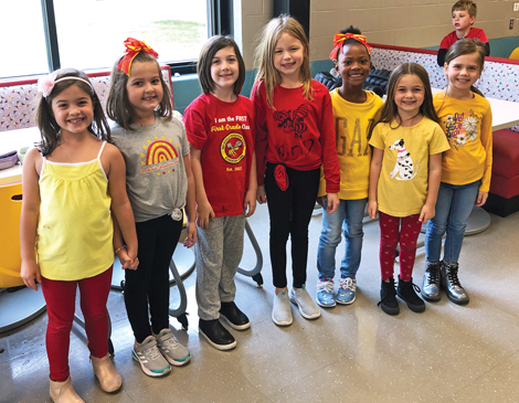 brecksville-broadview-heights-elementary-article A group of students smiles in the cafeteria at Brecksville Broadview Heights Elementary