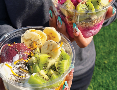 fruit bowls from Beyond Juicery