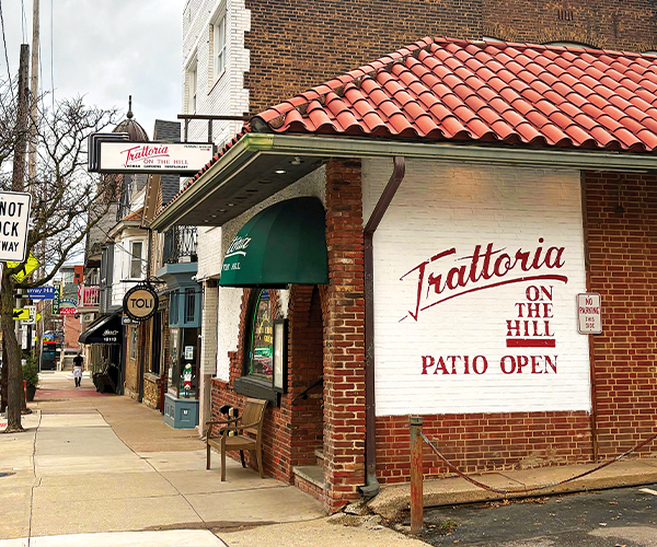 Little Italy Trattoria on the Hill exterior