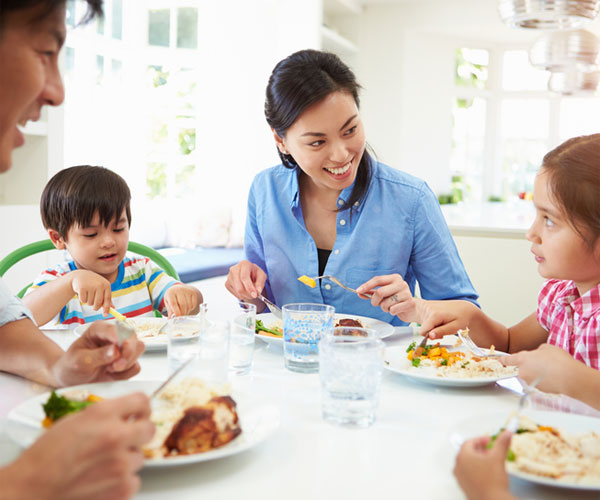 Family Eating
