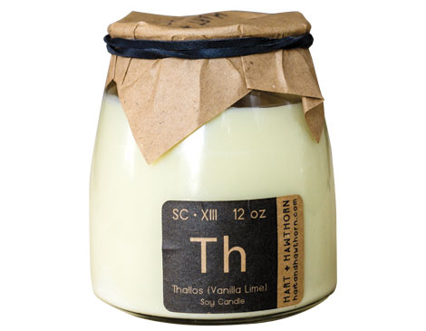 Hart + Hawthorne Vanilla Lime Thallos Candle