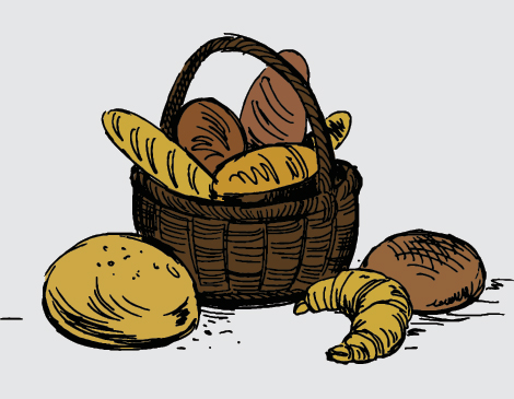 Blackbird Baking Illustration  Blackbird Baking Illustration