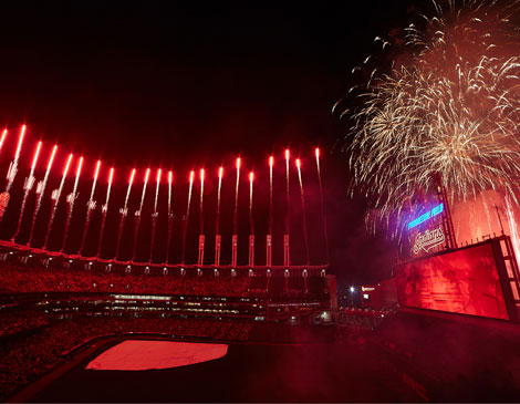 Indians Fireworks Indians Fireworks