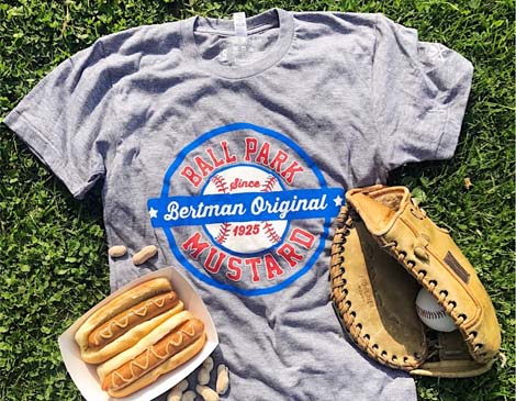 CLE Clothing Co Bertman Original Ballpark Mustard Tee