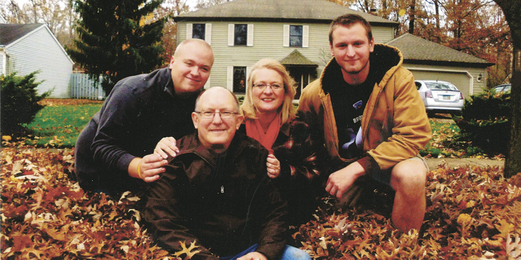 Jaworski Family just months before the attack