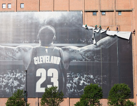 Lebron James Banner Lebron James Banner