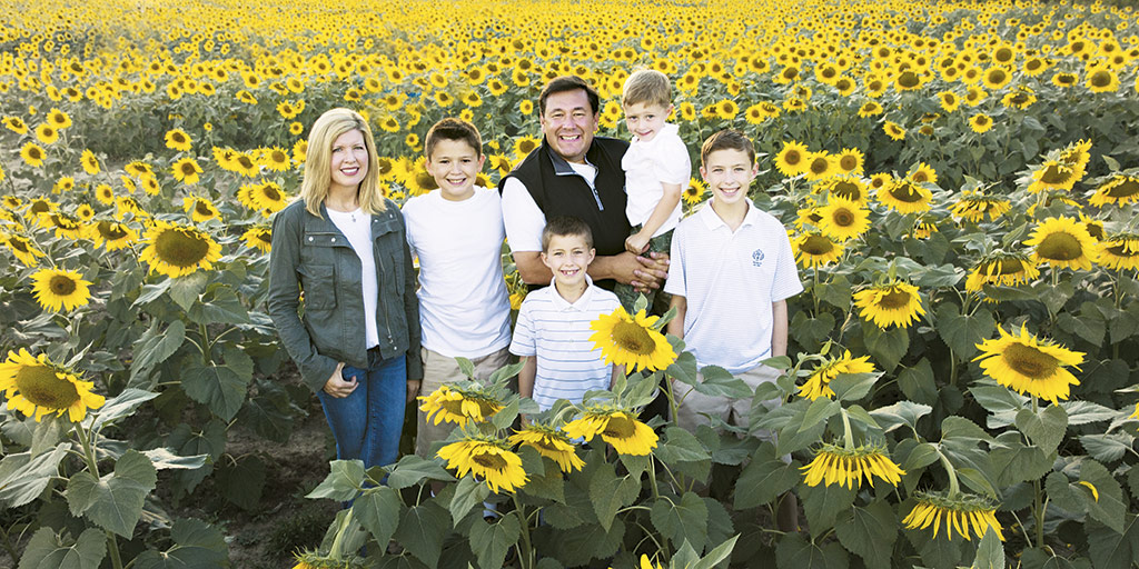 The McNamara's in Maria's Field of Hope The McNamara's in Maria's Field of Hope