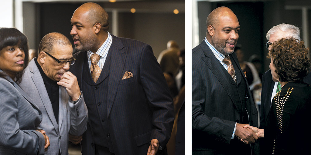 Blaine Griffin at the Cuyahoga Metropolitan Housing Authority Honors Gala