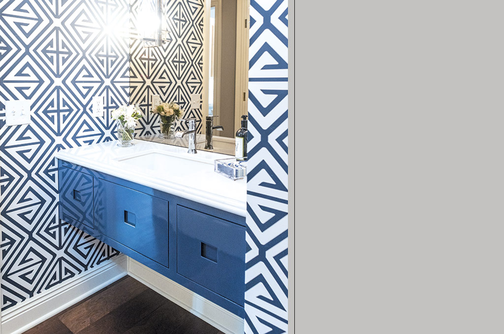 Modern Style Powder Room Modern Style Powder Room