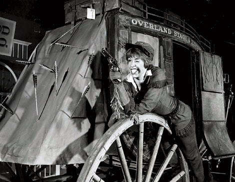 Carol Burnett as Calamity Jane in 1963 Carol Burnett as Calamity Jane in 1963