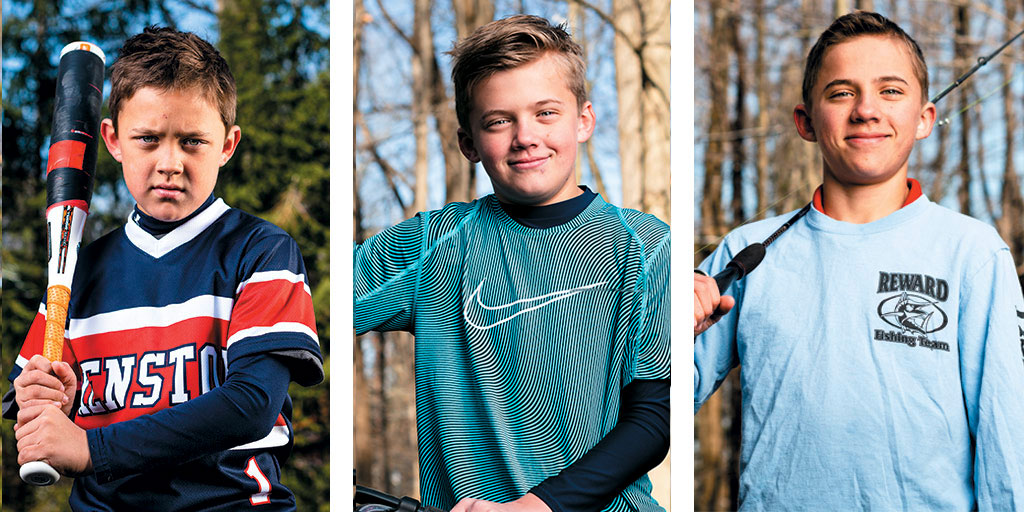 Jack, Nate and Luke Schaedler Jack, Nate and Luke Schaedler